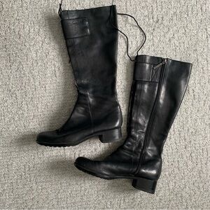 Calvin Klein Black Over the Knee Boots